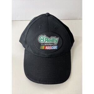 O'Reilly NASCAR Racing Baseball Cap Hat Men's Black Strapback First Call Pro
